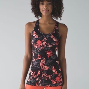 LULULEMON Cool Racerback Tank Paint Storm